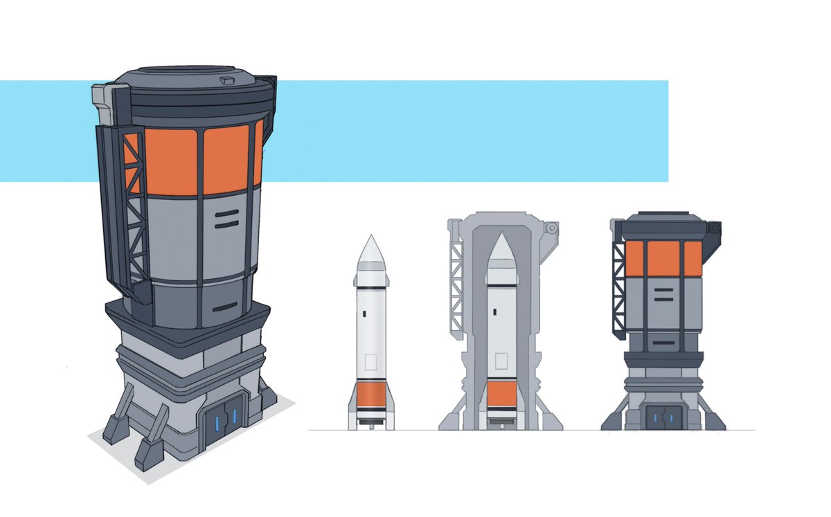 Nixxez2's tweet image. More sci-fi prop designs I did for FireBreak Game’s ‘Factory Frontier’

#conceptart #scifi #propdesign