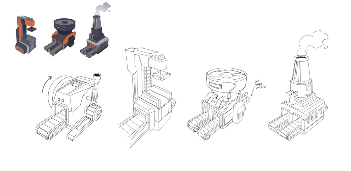 Nixxez2's tweet image. More sci-fi prop designs I did for FireBreak Game’s ‘Factory Frontier’

#conceptart #scifi #propdesign