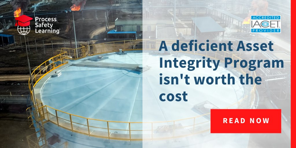 psl_lms's tweet image. How can your company prepare and adapt to prevent paying the price of a deficient asset integrity program? See the price paid by companies and lessons learned for establishing safe operations at your facilities: bit.ly/3WRMD83  #AssetIntegrity #MechanicalIntegrity
