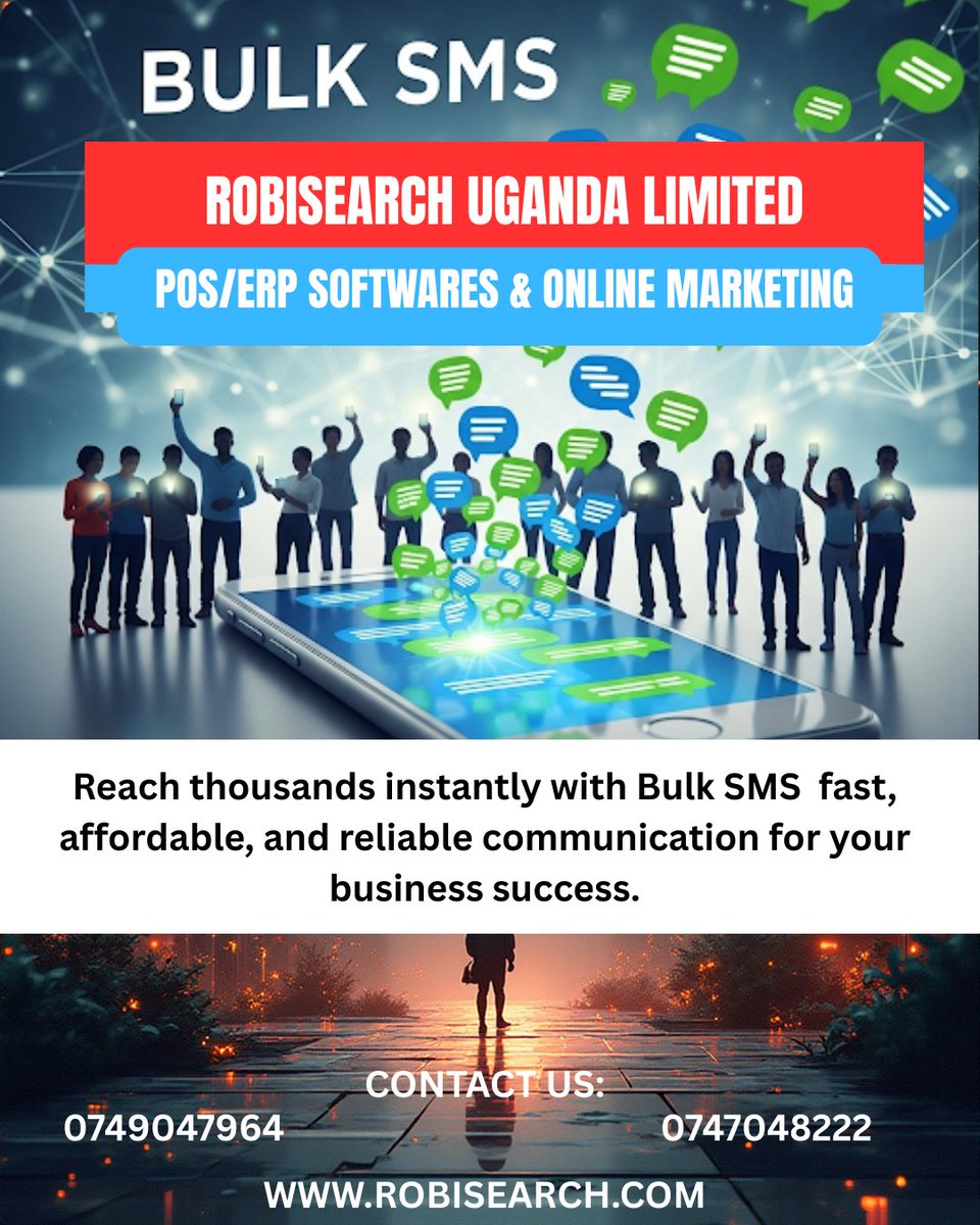 RobisearchUg's tweet image. Your trusted partner in digital business solutions Robisearch Uganda Limited. Call 0749047964 / 0747048222 or visit robisearch.com  #RobisearchUganda #InnovationForGrowth