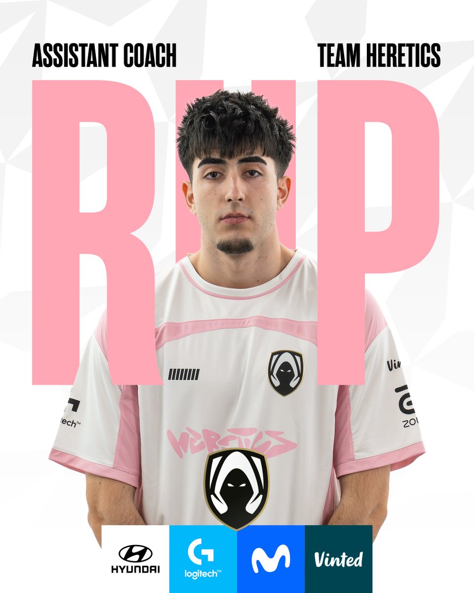 Damos la bienvenida a <a href="/DavidRup_/">Rup</a>, que se incorpora al staff técnico como Assistant Coach del equipo de Brawl Stars.

Un refuerzo importante de cara a este final de temporada y nuestra preparación para Worlds 🏆

#VamosHeretics