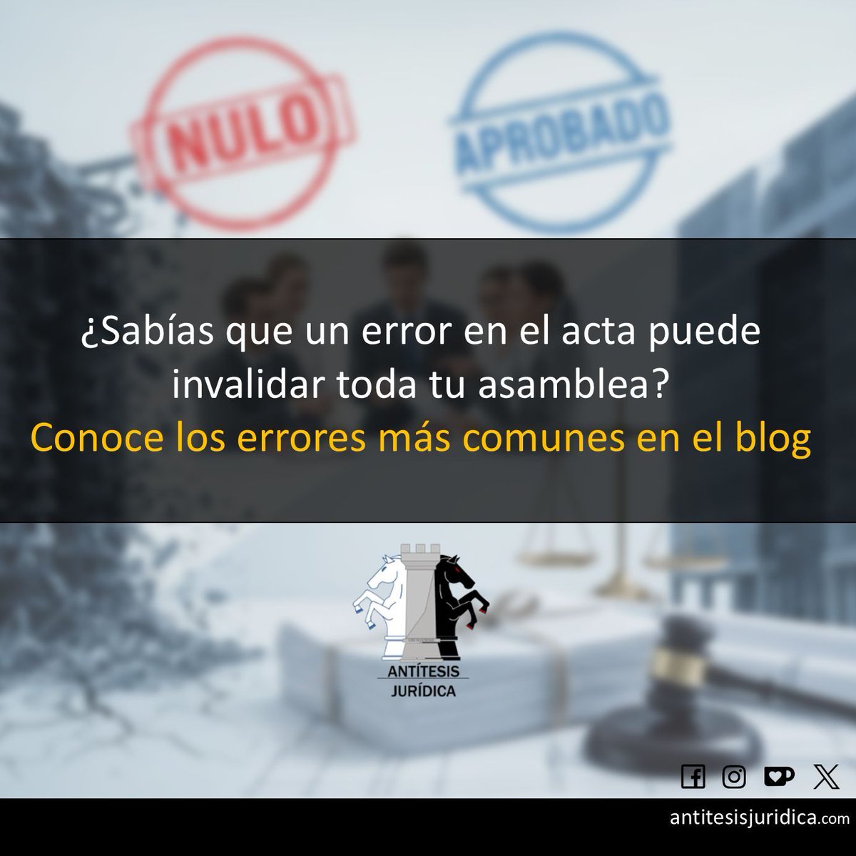 AntitesisJ's tweet image. ¿Invalidaron tu asamblea de condóminos? 😱 Evita estos 5 errores fatales según la Ley CDMX: convocatoria defectuosa, quórum mal calculado + soluciones. 
buff.ly/NwP3p4N 
#Asambleas #Condominios #LegalCDMX