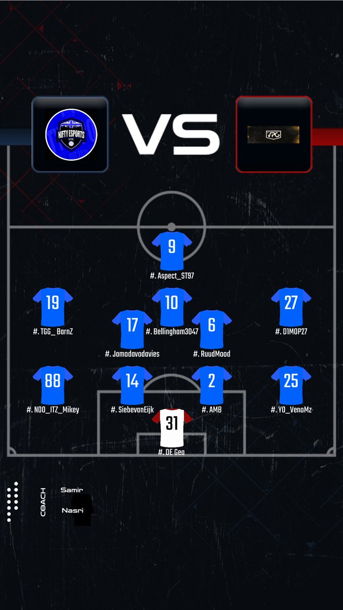 Tonight's fixtures 🔵⚪️
 
🇬🇧 8:00pm v <a href="/FluentaEsports/">Fluenta Esports</a> 
🇬🇧8:25PM v Stretfordend ES
🇪🇺 8:45pm v <a href="/NiceFC_2025/">Nice FC</a> 
🇪🇺 9:15pm v <a href="/Invicta_VPG/">Invicta</a> 

Good luck to all involved👊

<a href="/OfficialVPG/">Virtual Pro Gaming</a> <a href="/VPGEurope/">Virtual Pro Gaming | Europe</a> <a href="/proclubs_weekly/">Pro Clubs Weekly</a> <a href="/BRFCHub/">BRFC Hub</a>

Live from 19.55PM tonight see you there 👍🏻

Line up⬇️