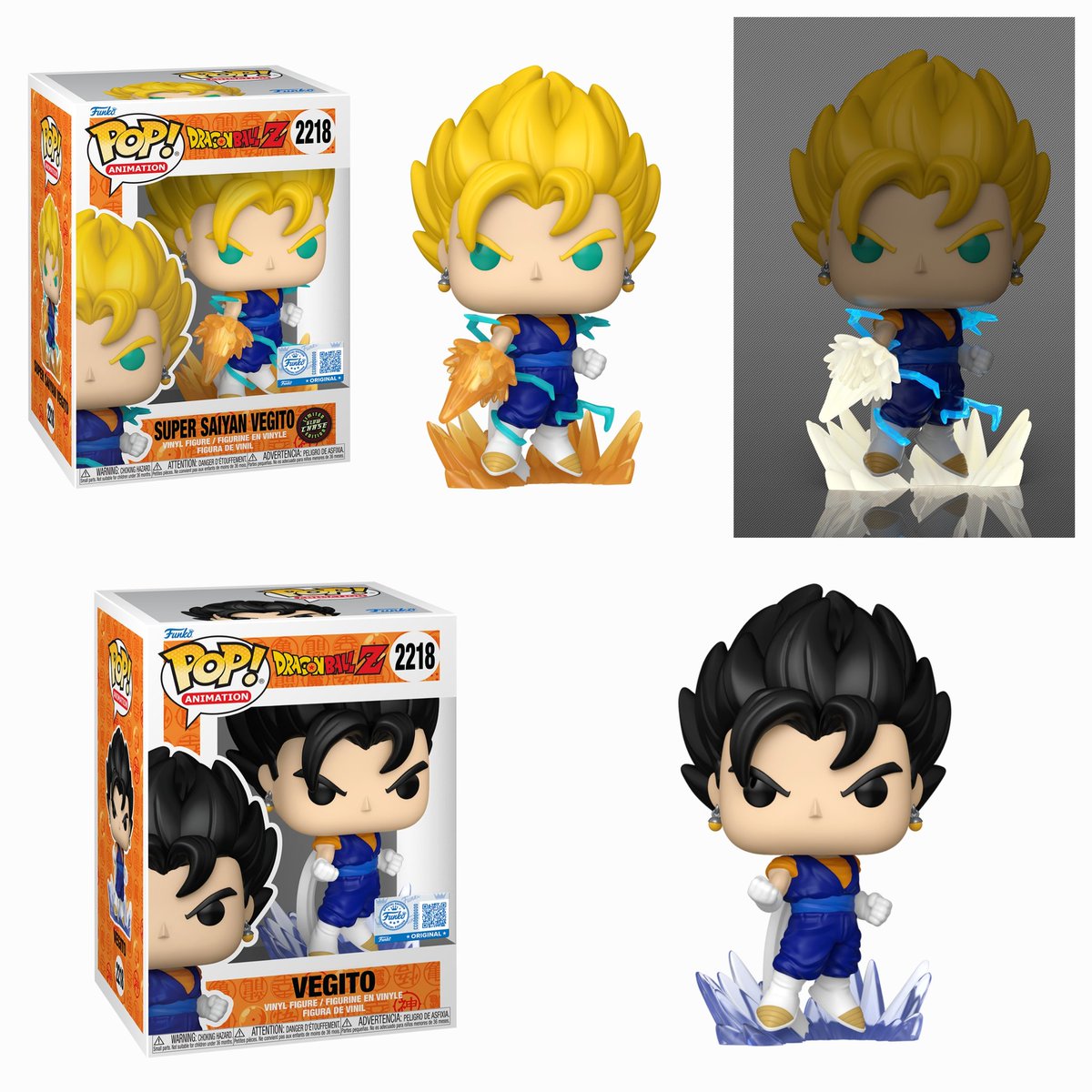 SkittleRampage's tweet photo. First Looks at Dragon Ball Z Vegito w/ Super Saiyan Glow Chase Chalice Collectibles Exclusive! Dropping this week!

#dragonballz #anime #funkopop https://t.co/ISbc4XsKdL