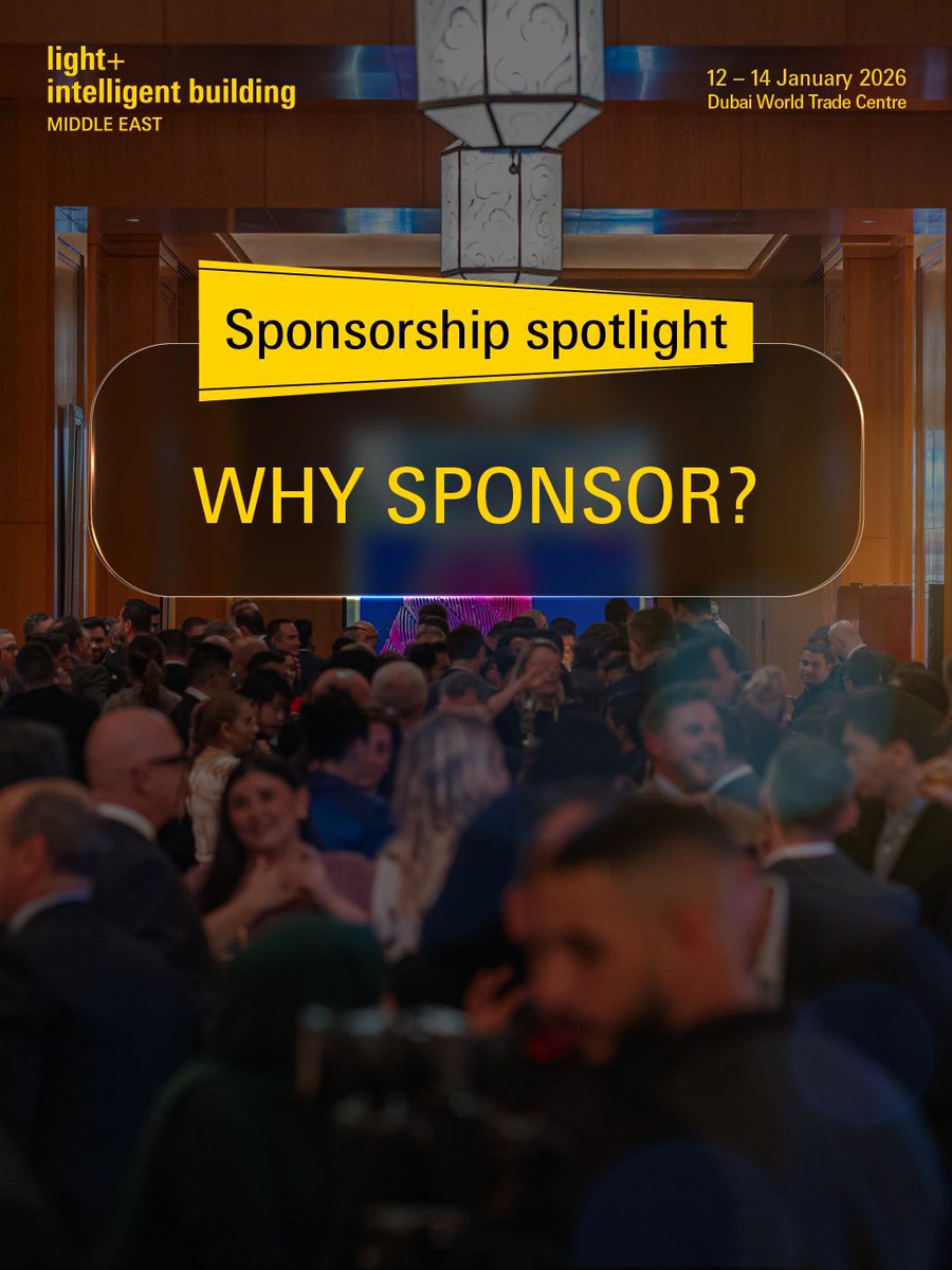 lightbuildingme's tweet image. Get in front of the leaders shaping lighting and smart building innovation.
Boost your visibility. Build the right connections.
Enquire to sponsor today.

Not registered yet? Claim your complimentary badge now! 
bit.ly/3XAj62O