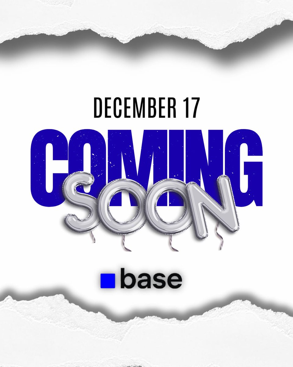 arrthuur_base's tweet image. Dec 17 is shaping up to be a moment for @coinbase.
Whispers are getting louder, volume keeps ticking up, and timelines are starting to pay attention.
When institutions move quietly, retail wakes up late.

If @coinbase really delivers on the 17th, the rotation won’t wait for…