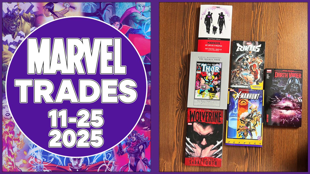 NearMintCon's tweet photo. Happy TRADE PAPERBACK TUESDAY, Minties!
Marvel has FIVE TPBs and ONE Marvel Masterworks for Omar to show you this week!
Check it out:
https://t.co/Q4c0YZEJ9b https://t.co/61r9qyW3Sr