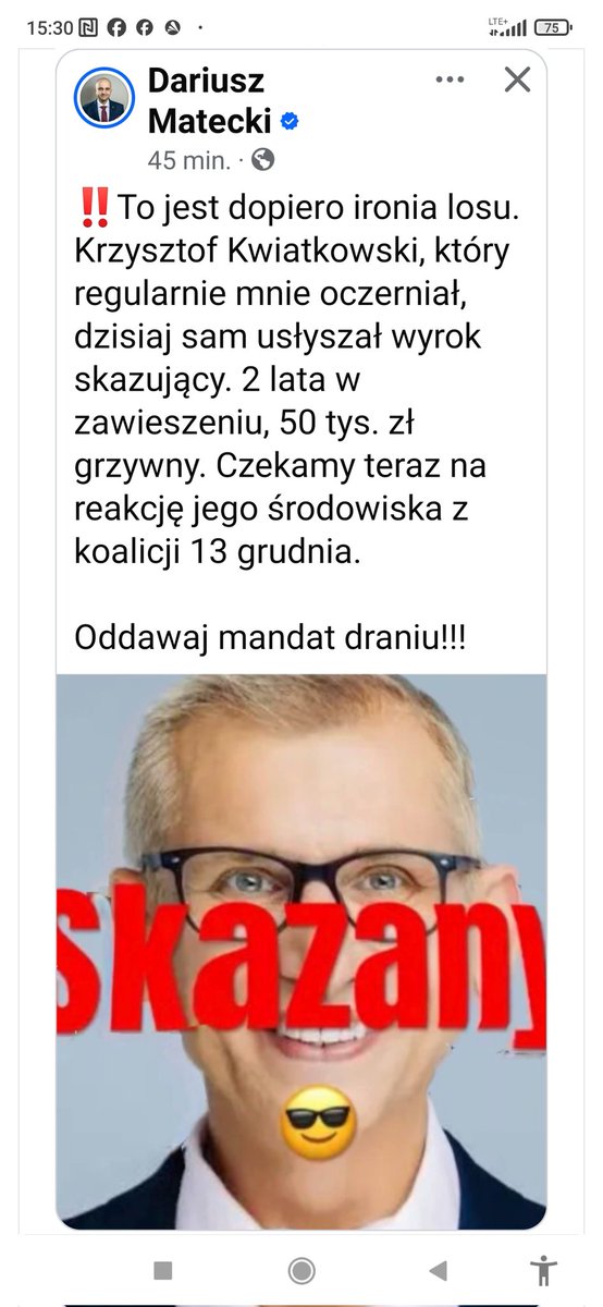 Przestępca i oszust.