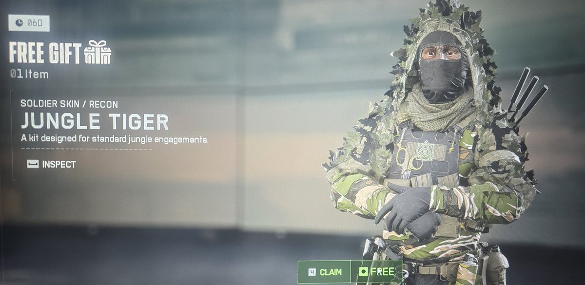 Free soldier skin in the #Battlefield6 store 🎁
Thanks <a href="/Pioneer_from_ua/">Vyacheslav</a> 📸