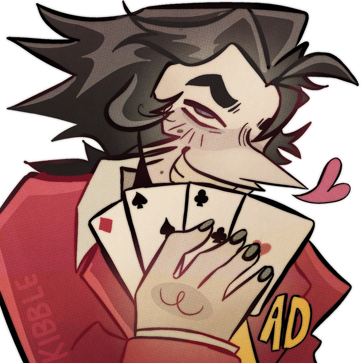 kibblersqrimblr's tweet image. you wanna cast your chips on these rosy lips 🌹
is ts cringe. Idk
#spamton #bigshotspamton #DELTARUNE #HazbinHotel