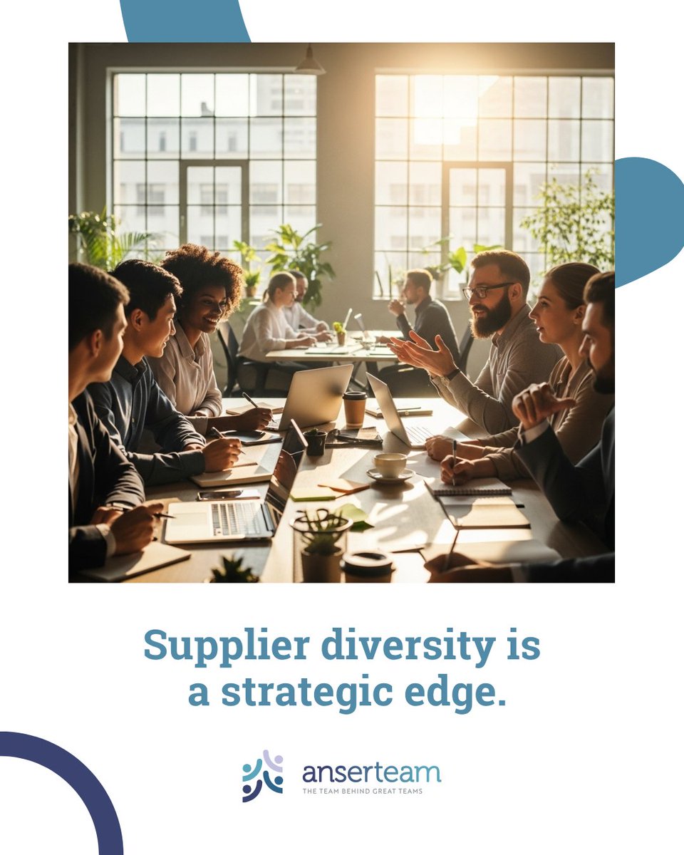 ATEAMworkforce's tweet image. Supplier diversity is a strategic edge. As a WBENC-certified partner, Anserteam empowers businesses to achieve diversity goals while strengthening workforce performance: nsl.ink/fV0z