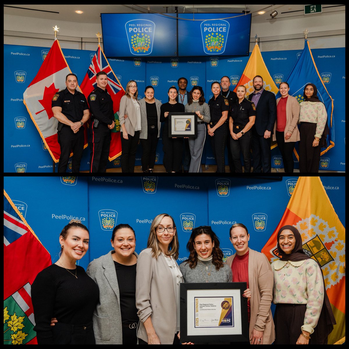 Congratulations to our Intimate Partner Violence Unit on receiving the "Alliance for Hope Law Enforcement Partner of the Year" award.  Very proud of this amazing group of people and their fight against gender based violence.