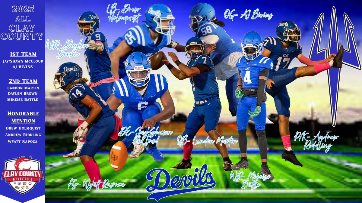 Clay High Football tweet media