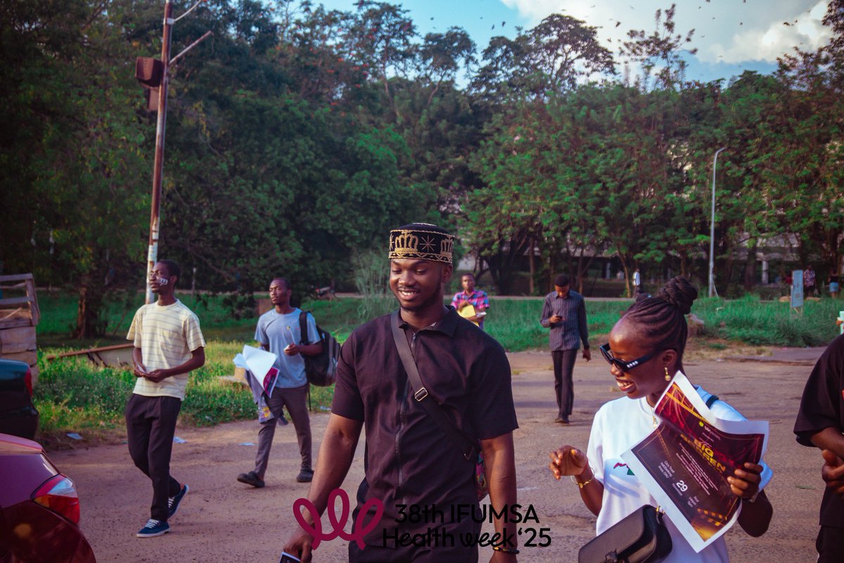 IfumsaOau's tweet photo. IFUMSA came out in full force yesterday with loud, vibrant, and unstoppable energy!

The rally set the tone for an unforgettable Health Week, and the energy on those streets was unmatched.

Swipe through the moments. Health Week ’25 is officially in motion.
#ifumsahealthweek2025 https://t.co/pgRiCnAXy3