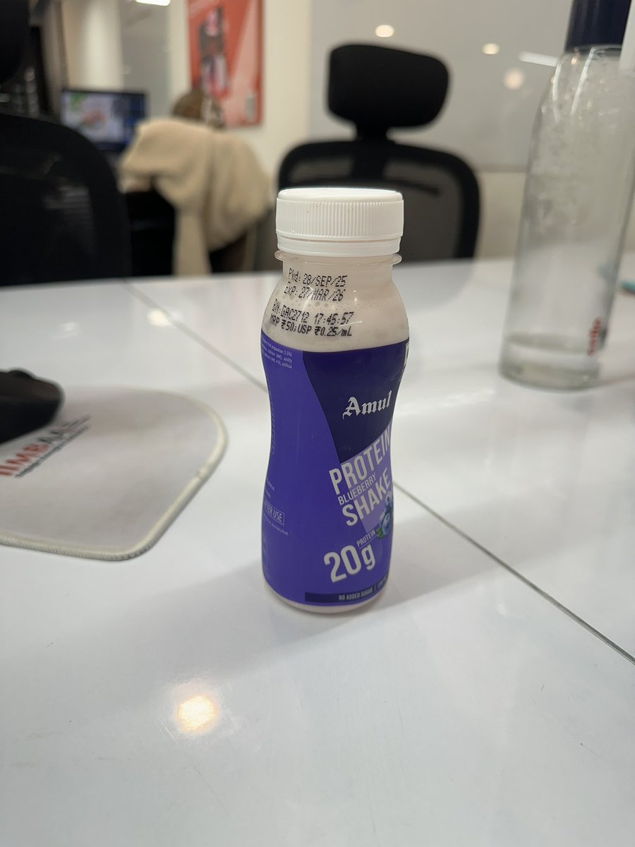 20gms protein for ₹50 is insaneeeee

white revolution in 1970 to protein revolution in 2025, amul has all my heart