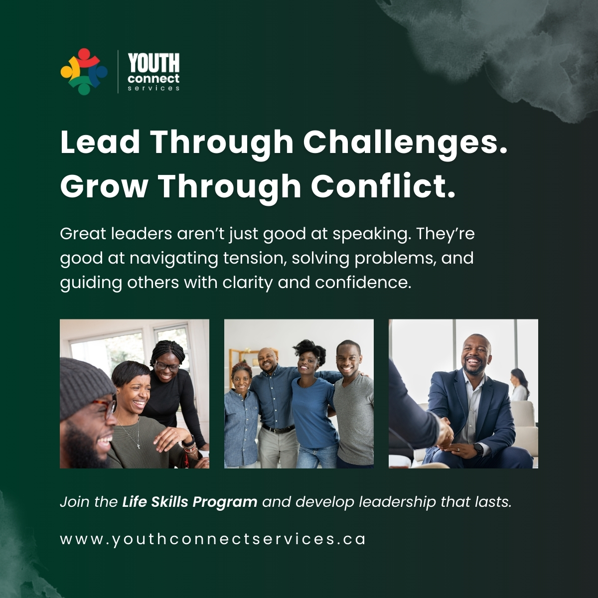 youthconnect20's tweet image. Strong leaders know how to stay calm, #communicate clearly, and handle #challenges with #confidence. Through the Youth Empowerment &amp;amp; Life #Skills Program, youth build real conflict-resolution and leadership skills through guided practice, #teamwork, and hands-on activities.