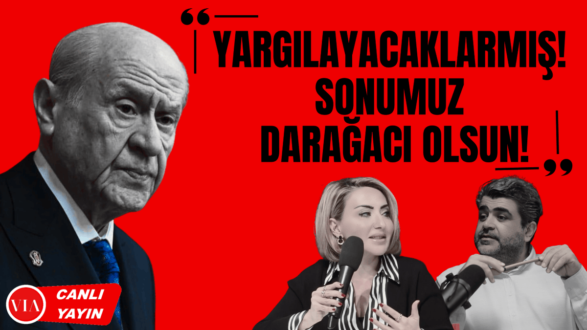 🔴Gündem Kritikte Bu Hafta: İmamoğlu’na 2.352 Yıl, İmralı’ya Tarihî Ziyaret: Türkiye Nereye Gidiyor?

📌Canlı Yayınımız 20.00'de: youtube.com/watch?v=jV9LdU…

<a href="/AlinOzinian/">Alin Ozinian</a> <a href="/ilkand/">İlkan Dalkuç</a>