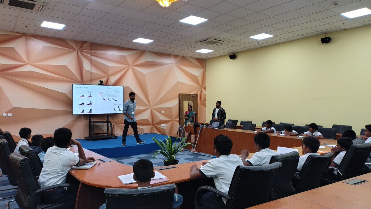 AlcAmtz9's tweet image. Empowering young minds at Pilani School! @AlcAmtz9 hosted a session on #assistive aids &amp;amp; #inclusive world is sparking empathy, innovation &amp;amp; leadership. Students learned that #inclusion education shapes compassionate leaders of the future! #MedTech #FutureLeaders #Accessibility