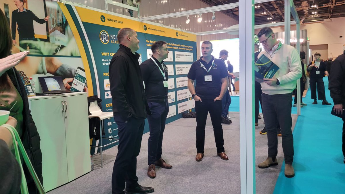 retrofitacademy's tweet image. We’re at #HOMESUK2025! 🏡

Visit Stand U864 to discuss collaborating on the Warm Homes Skills Programme - together we can build the workforce powering the UK’s retrofit future.

#HOMESUK2025 #Retrofit #PAS2035 #WarmHomesSkillsProgramme #Housing #Sustainability #Training #Skills