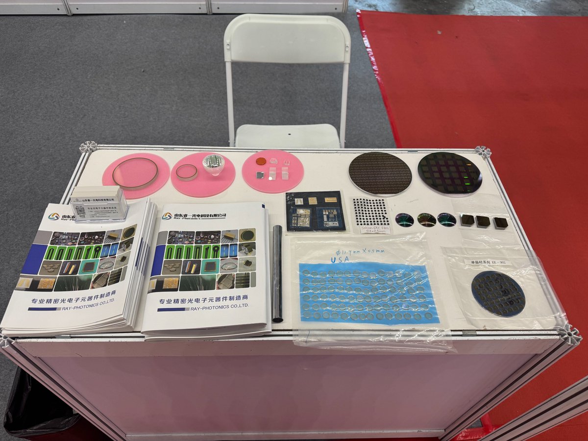 rayphotonics's tweet image. Ray-Photonics Co., LTD is proud to participate in the 2025 Shenzhen Military-Civil Dual-Use Technology Expo.
#DefenseTechnology #ElectroOptics
#InfraredOptics #MetallizedWindows #HighPowerLaser
#PrecisionOptics #MilitarySensors