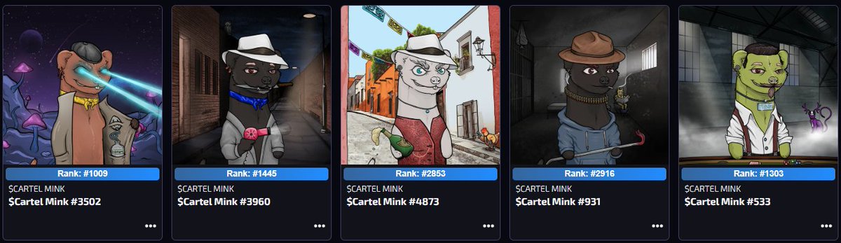 Tasciuto's tweet image. I minted these cute little buddies, the $Cartel Minks. A #CroArmy soldier like me is always helping everyone in the #crofam. Now I’m ready to grab the 2M $Cartel airdrop for each Mink. @CronosCartel ⚔️
#212movement