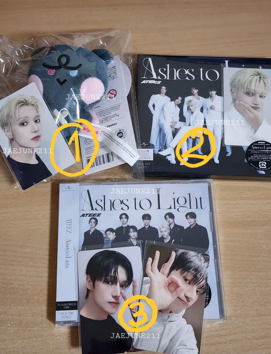 🐈‍⬛แจกวันเกิดอูยอง🐈‍⬛

😼รางวัล:
1) mini plush keyring กัมโย+การ์ด
2) บั้ม ashes to light atiny edition(แกะแล้ว+การ์ดบั้มอูยอง)
3) บั้ม ashes to light flash price edition(ยังไม่แกะ)+การ์ด

😼กติกา: รีโพสต์นี้+เม้นอวยพรวันเกิดอูยองสั้นๆ ใต้โพสต์นี้ พร้อมติดแท็กต่อไปนี้

HAPPY