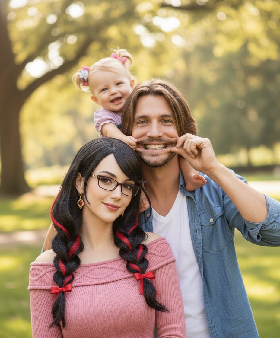 Começando a tarde com uma imagem extremamente ofensiva para os lacrolas e turistas, a família da Cereza, a Bayonetta!