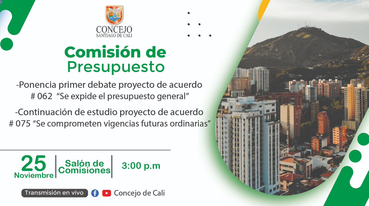 Hoy en Comisión de Presupuesto 👇🏽