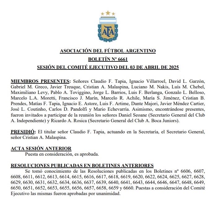 CarusoManias's tweet image. ESCUCHEN ESTO: Nuevo descubrimiento 🚨

Apareció el Boletin 6661 y en el mismo habla del Boletín 6646 pero... el 6646 TAMPOCO EXISTE y lo pueden chequear ustedes mismos 

ESTO ES DEMASIADO. La AFA está hasta los huevos