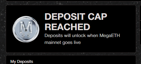 MegaETH $USDm deposits of $250 million filled in in about 4 mins
