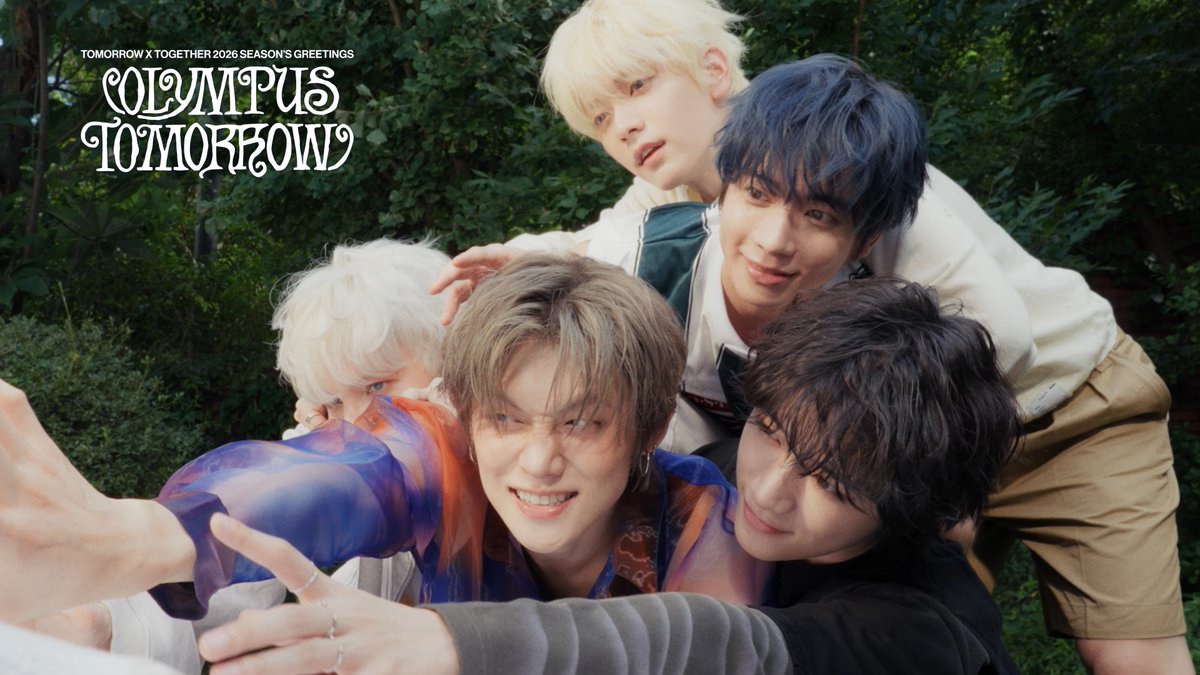 TXT_bighit's tweet image. #TXT (#투모로우바이투게더) &apos;2026 SEASON&apos;S GREETINGS&apos; CONCEPT TEASER
(youtu.be/1meziStLE1A)

📆 PRE-ORDER: 2025.11.27 11AM (KST)~
📆 RELEASE: 2025.12.16 (KST)

#TOMORROW_X_TOGETHER  #OLYMPUS_TOMORROW