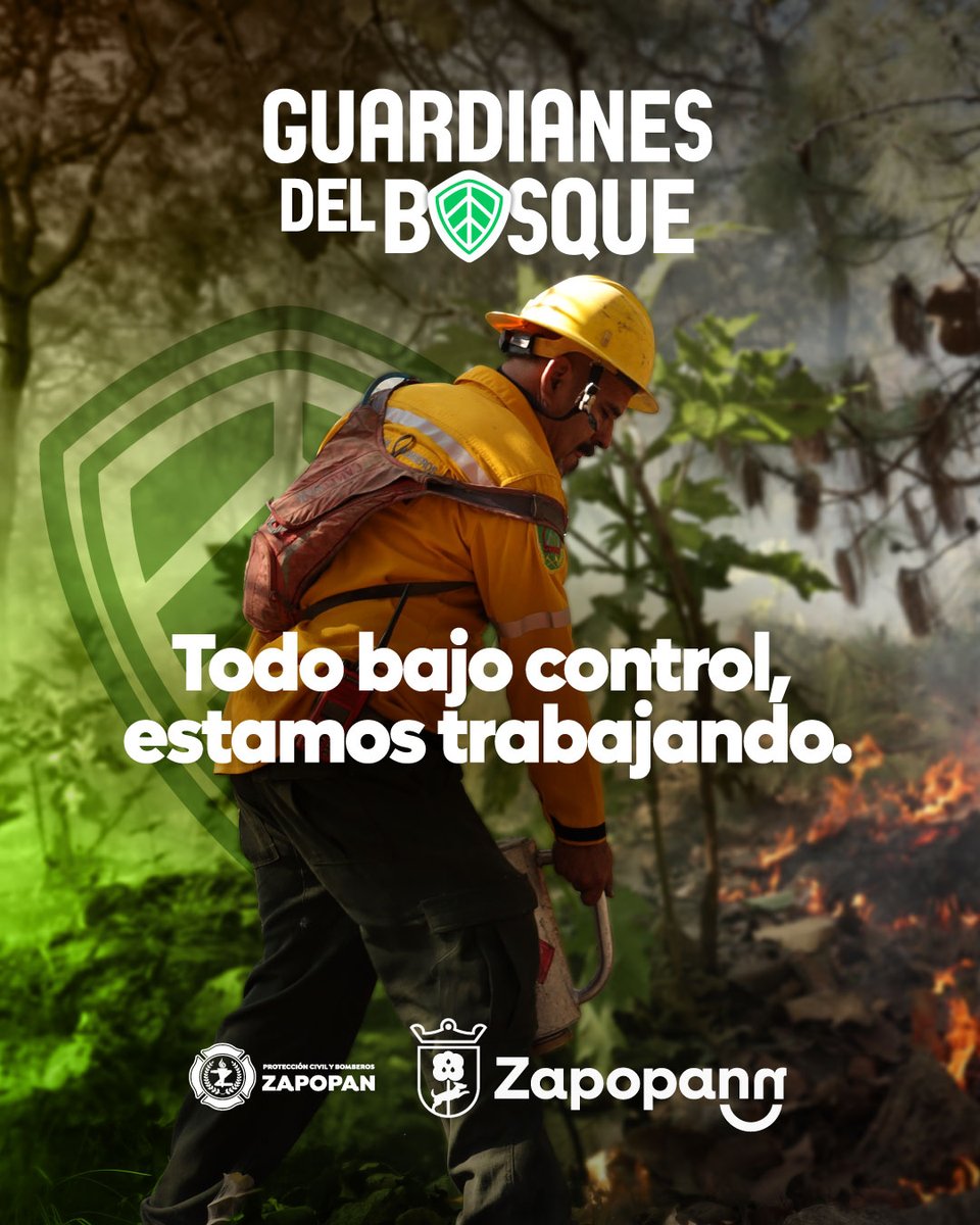 UMPCyBZ's tweet photo. #TómaloenCuenta

El día de hoy nuestros 🛡️🌳 #GuardianesdelBosque estarán realizando trabajos preventivos con uso de fuego🔥 en:

📌Cerro de la Bandera (por el Estadio Akron)
📌Colinas de San Isidro
📌Camino Antiguo a San Esteban
📌Bosque El Nixticuil

🧵 https://t.co/KADPnWprah