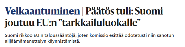 Äänestämällä aina samaa porukkaa valtaan ei voi odottaa erilaista lopputulosta.

Pienempi valtio tekisi tilaa kasvulle, mutta eduskuntapuolueilla on niin paljon intressiryhmiä kuiskuttelemassa, etteivät järkevät leikkaukset toissijaisesta toiminnasta mene läpi. <a href="/Liberaalipuolue/">Liberaalipuolue</a>