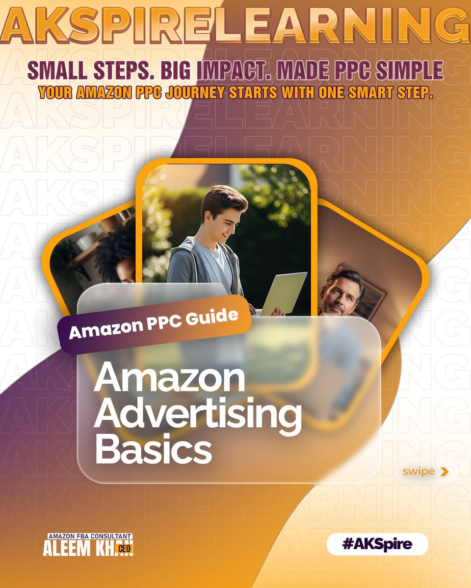 akspiree's tweet image. 𝗔𝗺𝗮𝘇𝗼𝗻 𝗣𝗣𝗖 𝗦𝘂𝗰𝗰𝗲𝘀𝘀 𝗦𝘁𝗮𝗿𝘁𝘀 𝘄𝗶𝘁𝗵 𝗕𝗮𝘀𝗶𝗰𝘀.

Clear structure, smart targeting, and data-led PPC build long-term success.

AKSpire: Your Success, Our Story 🌠

#AmazonPPC #PPCStrategy #EcommerceGrowth #AmazonAdvertising #AKSpire