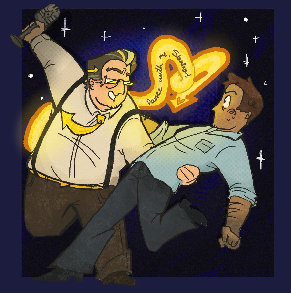 ArkhamPeep's tweet image. You ever love someone that much you create yourself a body just to dance w them

IM OBSESSED WITH THE STANLEY PARABLE NOW

#TSP #TheStanleyParable #Stanarrator