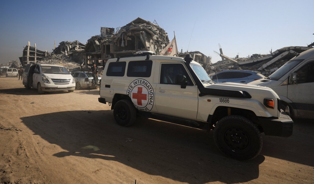 FoxNews's tweet image. BREAKING: Remains of deceased hostage turned over to Red Cross in Gaza Strip, Israel says