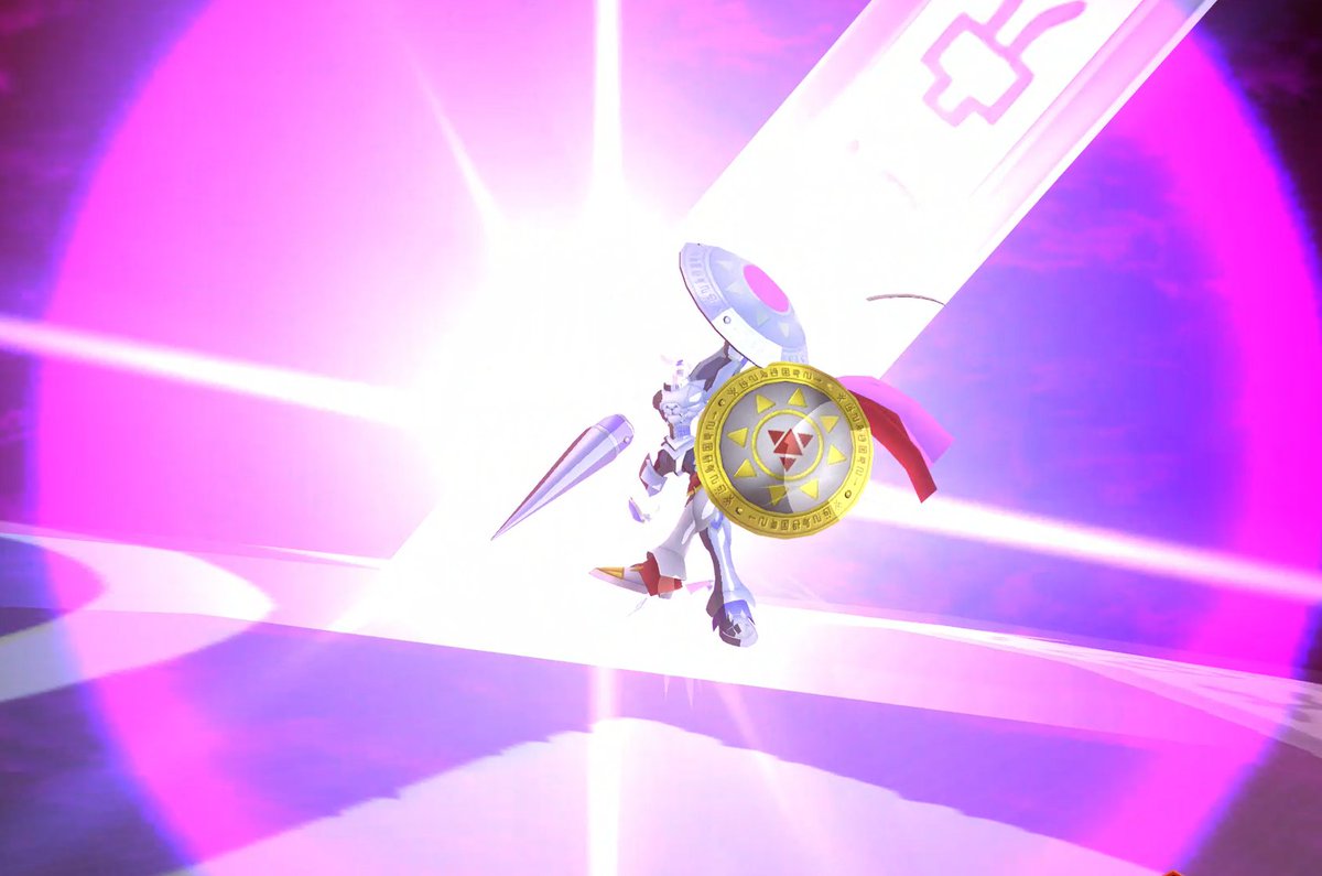 DRA_Remake's tweet image. A special password character, Chaosgallantmon is a deadly alternate that boosts its capabilities from their counterpart, adding more accuracy, freezing projectiles, and a super armored explosion into the mix. When unlocked, he is selectable when selecting skins.

#projectdigimon