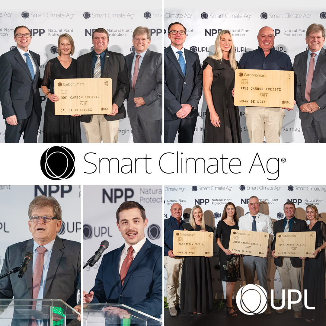 UPL Corp Africa launches Smart Climate Ag for South Africa’s row-crop farmers. Building on CarbonSmart’s 26,102 verified credits, the program improves soil health, offers new income via carbon credits, and supports UPL’s Gigaton Carbon Goal.
bit.ly/48gsgGR