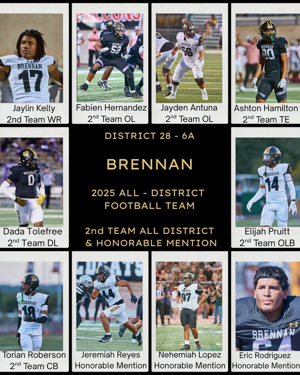 Congrats to the following athletes for being selected 2nd Team All District and Honorable Mention

Well deserved! 

#BFND #STUDACES 

<a href="/BasoreCoach/">CoachBaz</a> <a href="/JeffHoweth7/">Jeff Howeth</a> <a href="/CoachRitcheyFB/">Jordan Ritchey</a>