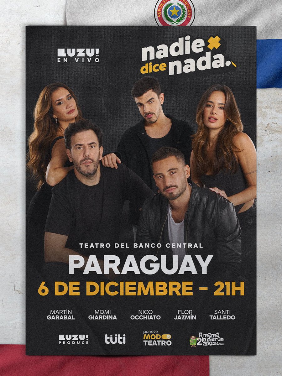 MAÑANA 11H ENTRADAS A LA VENTA <a href="/luzuparaguay/">Comunidad Luzu Paraguay 🇵🇾</a> 🇵🇾🇵🇾🇵🇾🇵🇾🇵🇾