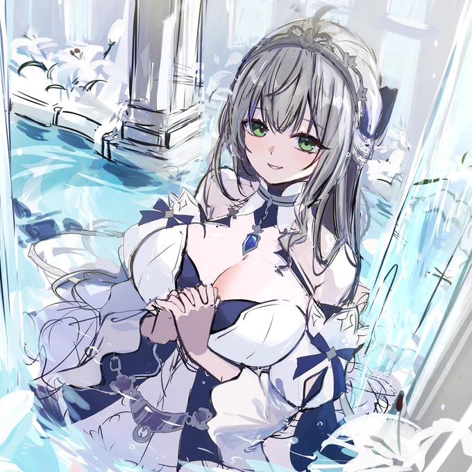 ラフこねこねちゅう。神秘的な感じにしたい