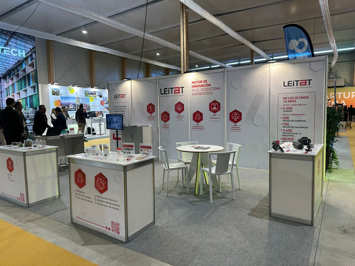 ¡Arranca el #Agrobiotech Innovation Forum 2025! 🌱✨

#Leitat participa con ponencias, mesas redondas y nuevas soluciones para un sector agroalimentario más sostenible.

Ven a conocernos al stand 5060-5061 en la Fira de Lleida. ¡Te esperamos! 🚀🤝