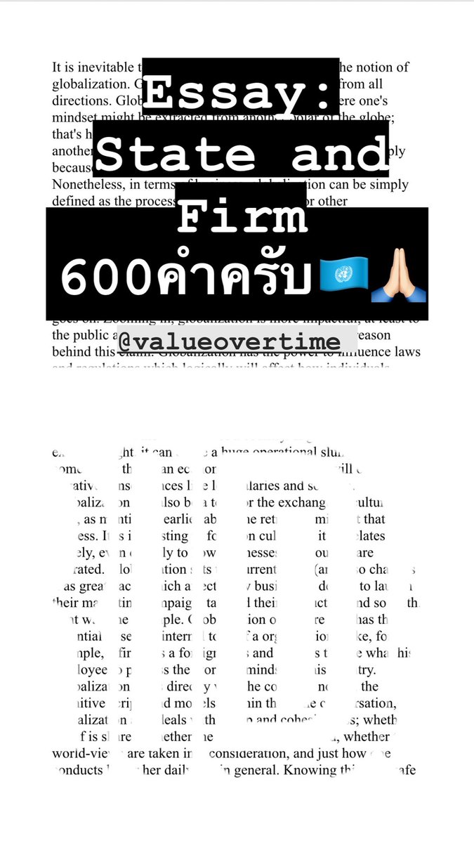 valueovertime_'s tweet image. 📱LINE: @valueovertime (มี@) 
📱ลิงค์: ***ใน bio***
.
🎫รับประกันคุณภาพงาน
🎫งานเร็วงานด่วน
🎫ประสบการณ์ 15 ปี
🎫ราคานักเรียน นักศึกษา
.
#รับเขียนessay #รับเขียนเอสเส #รับทำการบ้าน #รับสอบ #รับสอบcefr #รับทําการบ้าน #รับสอบภาษาอังกฤษ #รับแปลภาษา #รับแปลภาษาอังกฤษ #การบ้าน