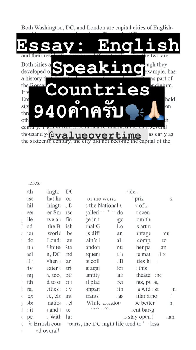 valueovertime_'s tweet image. 📱LINE: @valueovertime (มี@) 
📱ลิงค์: ***ใน bio***
.
🎫รับประกันคุณภาพงาน
🎫งานเร็วงานด่วน
🎫ประสบการณ์ 15 ปี
🎫ราคานักเรียน นักศึกษา
.
#รับเขียนessay #รับเขียนเอสเส #รับทำการบ้าน #รับสอบ #รับสอบcefr #รับทําการบ้าน #รับสอบภาษาอังกฤษ #รับแปลภาษา #รับแปลภาษาอังกฤษ #การบ้าน