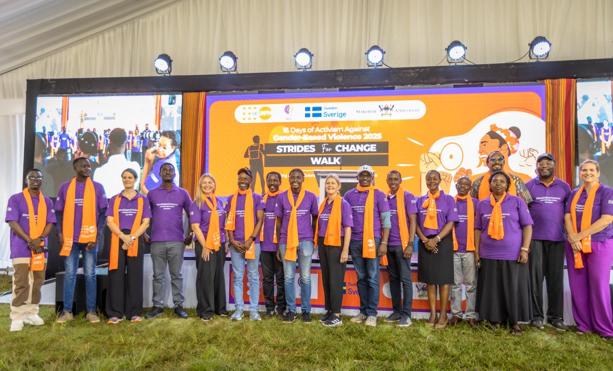 UNFPAUganda's tweet photo. Achieving gender equality requires more than laws and policies. It demands a shift in norms and attitudes & cannot happen without men. Gender equality is not a women’s issue; it is a societal issue and promises equal rights for all- @SwedEnvoyUganda @SwedeninUG #I6DaysOfActivism https://t.co/c5oDuKUSh1