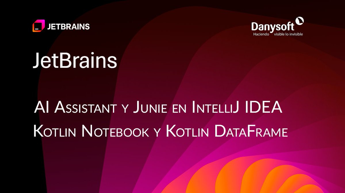 danysoft_es's tweet image. 🚀¡𝟮 𝗻𝘂𝗲𝘃𝗼𝘀 𝘃í𝗱𝗲𝗼𝘀 𝗲𝗻 𝗻𝘂𝗲𝘀𝘁𝗿𝗼 𝗰𝗮𝗻𝗮𝗹 𝗱𝗲 𝗬𝗼𝘂𝗧𝘂𝗯𝗲!

📽️youtube.com/watch?v=ho7ObH…

📽️youtube.com/watch?v=4pAHbo…

💡Si trabajas con JetBrains, Kotlin o Java, o te interesa la IA aplicada al desarrollo, ¡no te los pierdas!