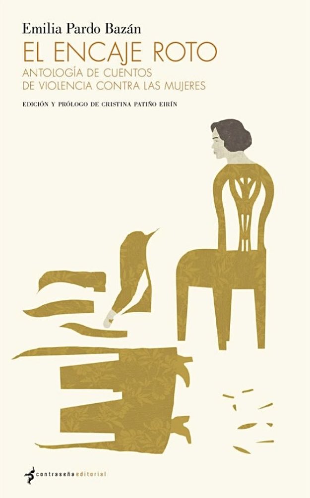 Es doloroso que todavía hoy resuenen tan vigentes las palabras y los relatos de Emilia. Editorial Contraseña publicó una antología de sus cuentos titulada “El encaje roto”, que no se puede leer sin escalofrío.
Prólogo de Cristina Patiño Eirín
<a href="/edcontrasena/">Editorial Contraseña</a> 
🎨 Elisa Arguilé