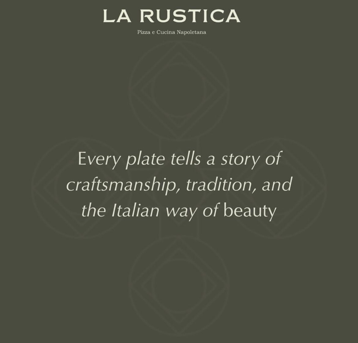 larustica_sa's tweet photo. Book Now via #mytable | #thechefz
❤️🇮🇹

#arustica #olaya #diplomatic_quarter #dqliving
#لاروستيكا #العليا #الحي_الدبلوماسي
#الريْاض https://t.co/j9u9BweegI