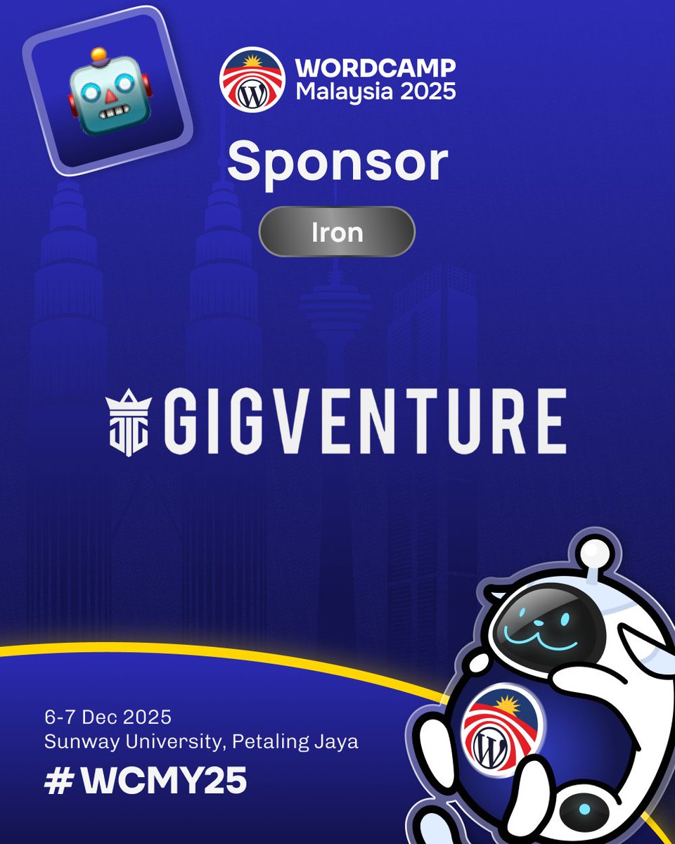 WordCamp Malaysia 2025 #WCMY25 tweet media