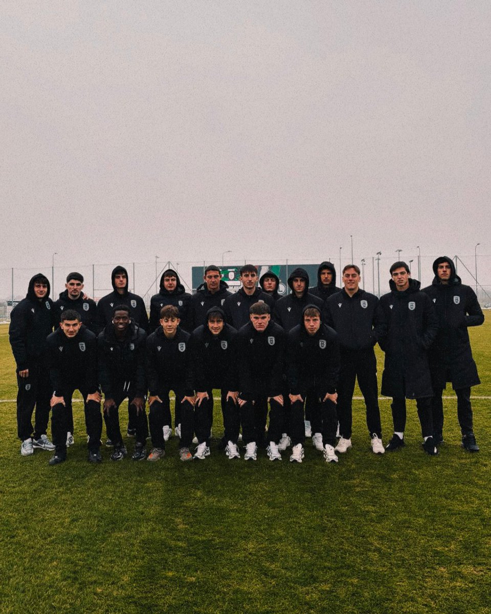 PAOK_FC's tweet image. 🖤🤍 

#PreGame #U19LEGPAOK #UYL